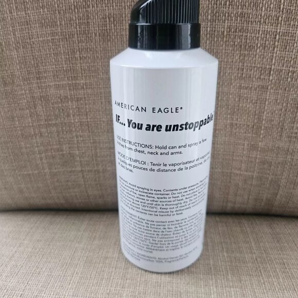 American Eagle if you are Unstoppable Men Spray Body Spray 4.5oz/127g New no box - Picture 3 of 8